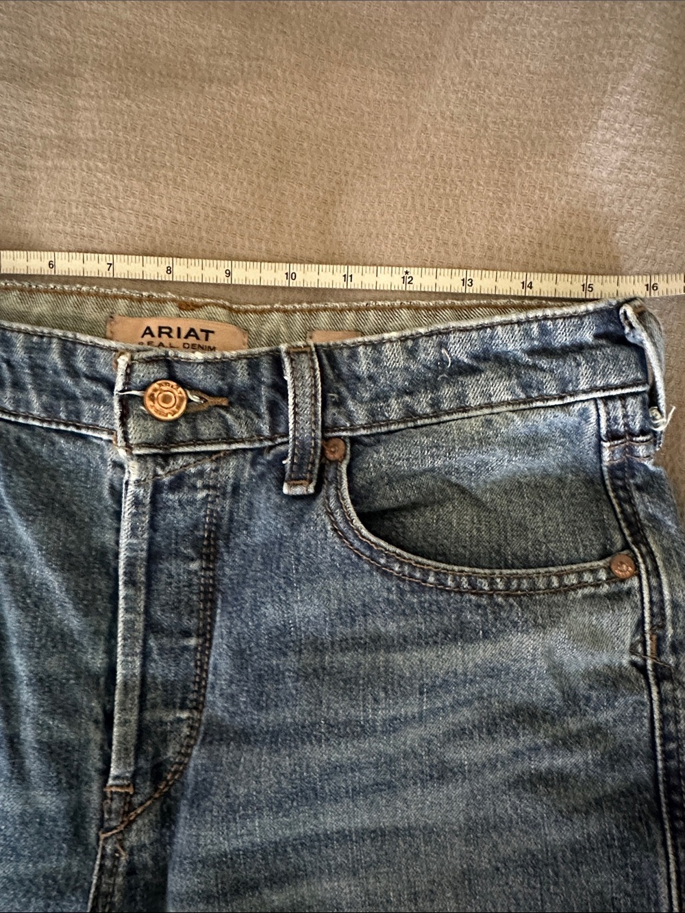 Ariat Women’s Medium Light Blue Bootcut Jeans size 29 - Picture 2 of 6